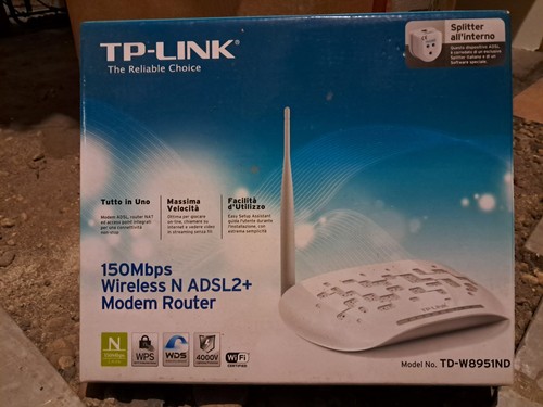 Link w8951nd modem - tp-link,