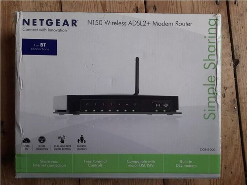 Netgear n150 modem - netgear,