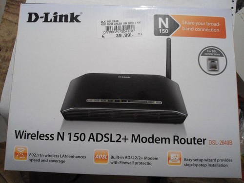 Link dsl 2640b modem router - dsl-2640b,