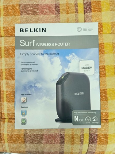 Modem router wireless belkin - router,