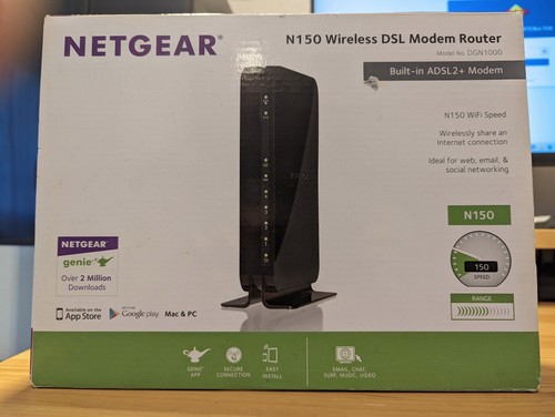 Netgear modem router n150 - modem,
